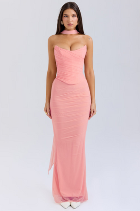 Vestido Maxi Espartilho - Modelo Betty