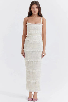 Vestido Longo Comprimento Branco - Luna